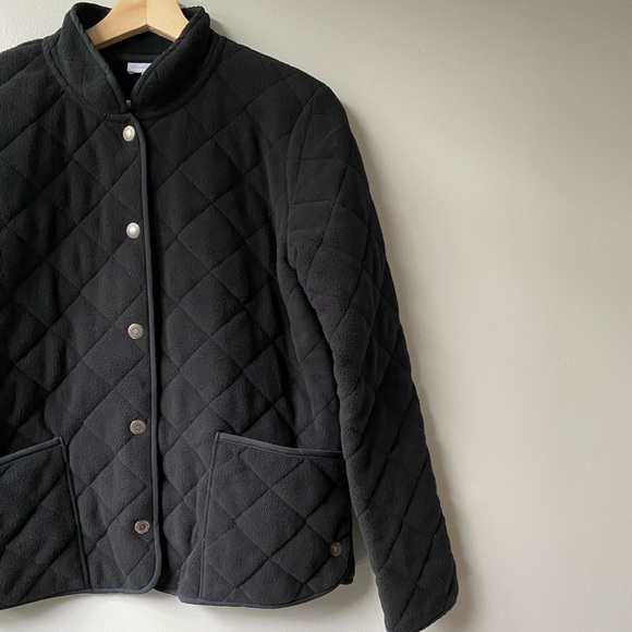 Charter Club Black Quilted Jacket - Picture 3 of 6